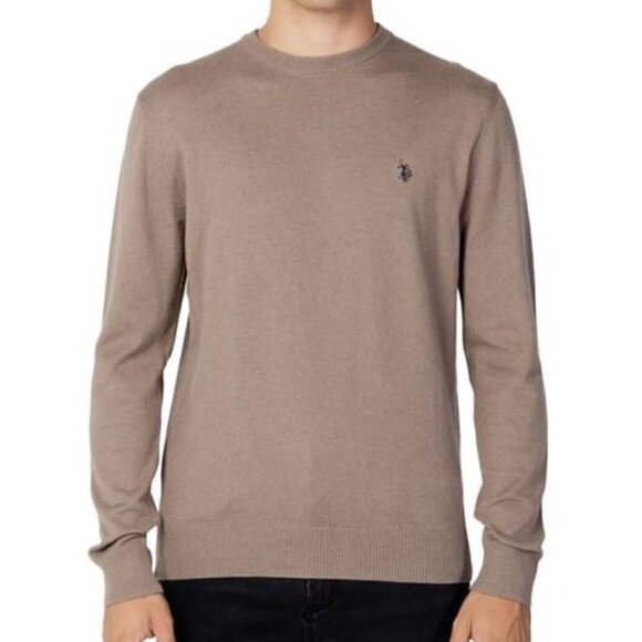U.S. POLO ASSN. Sweater Men's Size XXL Tan Pullover Crewneck - Picture 10 of 10